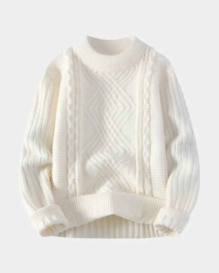 Rasmus™ | Tekstur Pullover - ALVYNA