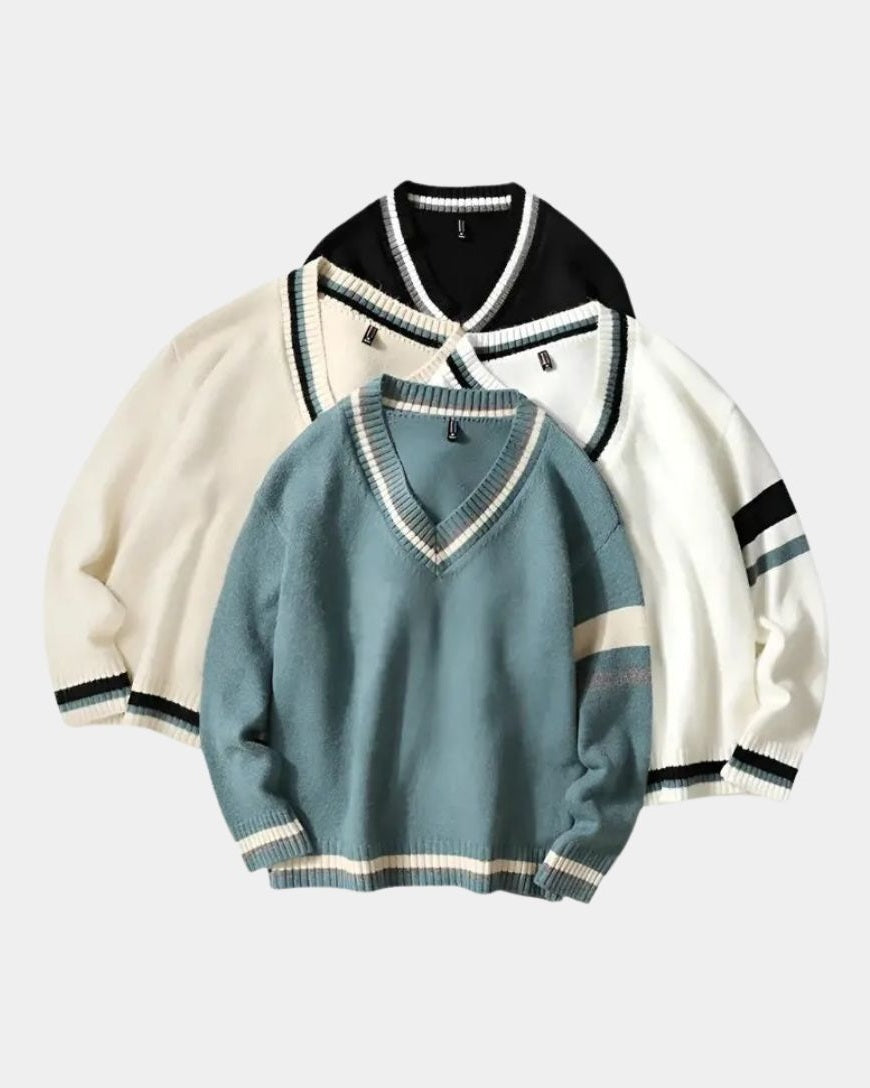 Rasmus™ | V-hals Pullover - ALVYNA