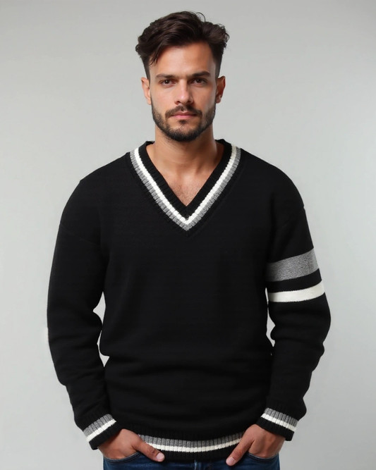 Rasmus™ | V-hals Pullover - ALVYNA