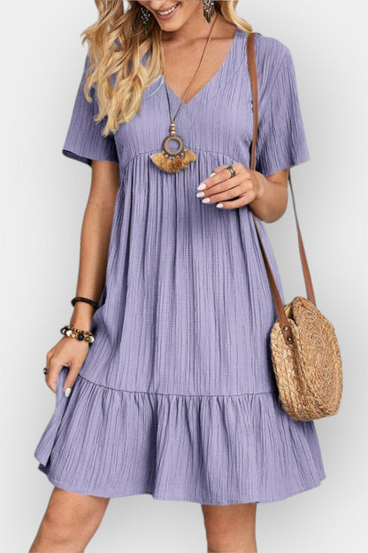 Rikke | V-hals kjole