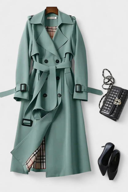 Saara™ | Elegant frakke med taljebælte