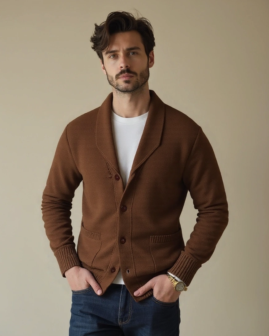 Sebastian™ | Strikket Cardigan - ALVYNA