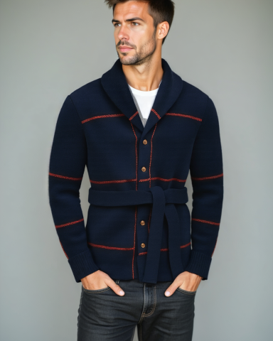 Simon™ | Elegant Strikvest - ALVYNA