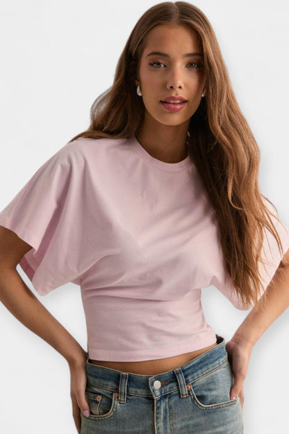 Sofia | Bredærmer T-shirt