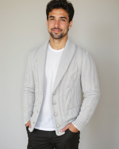 Søren™ | Strikvest - ALVYNA