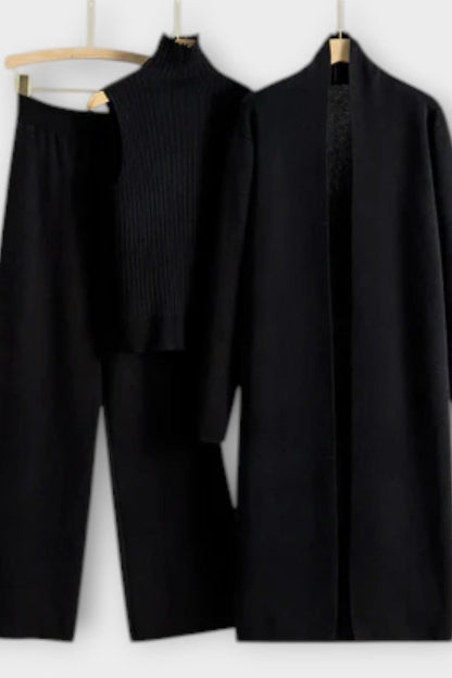 Stine | Ribstrikket sæt