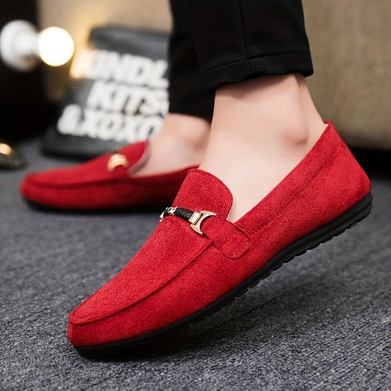 Suede Business Loafers