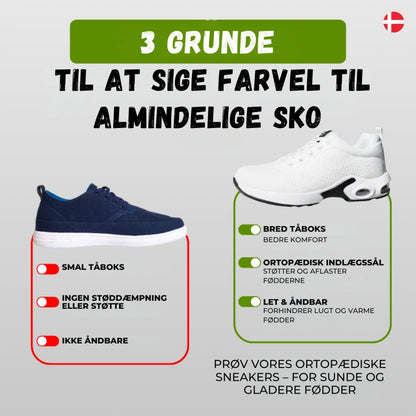 SundStep™ | Ortopædiske sneakers