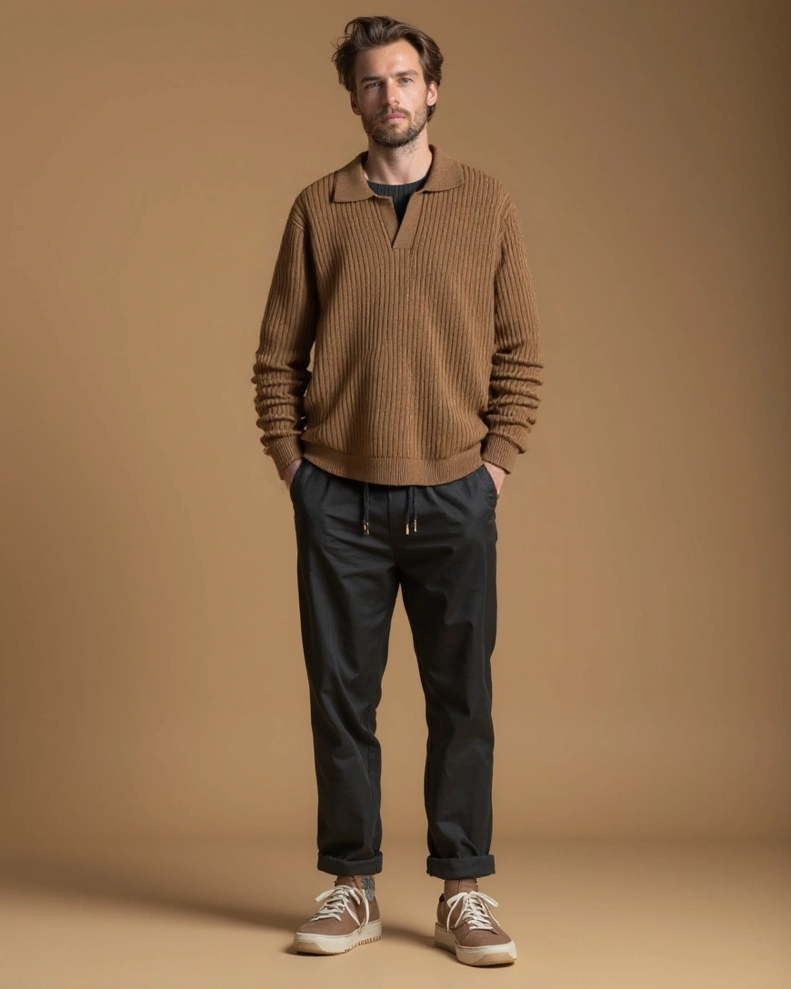 Thomas™ | Cardigan i Farveblok - ALVYNA