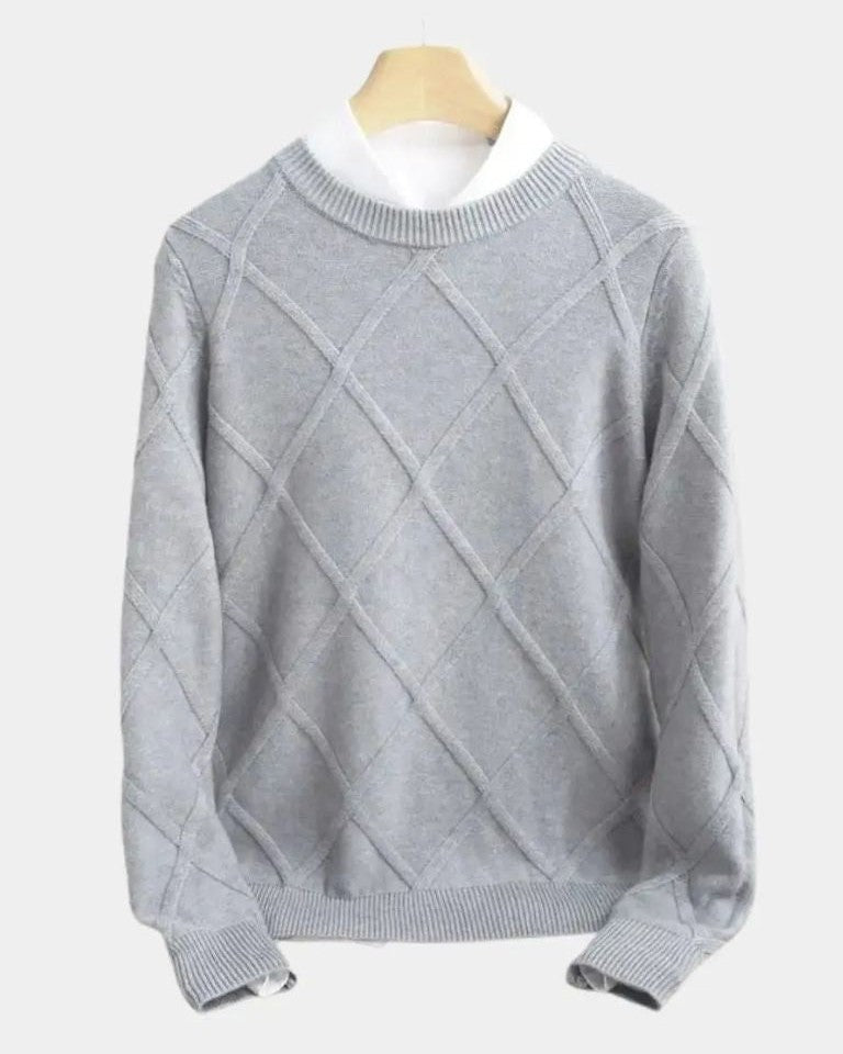 Thomas™ | Enkelt Pullover - ALVYNA