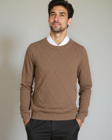 Thomas™ | Enkelt Pullover - ALVYNA