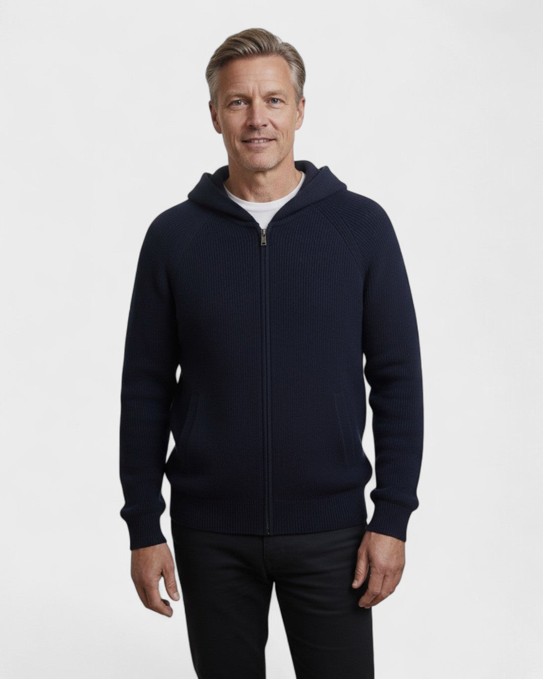 Tobias™ | Cardigan i merinould - ALVYNA