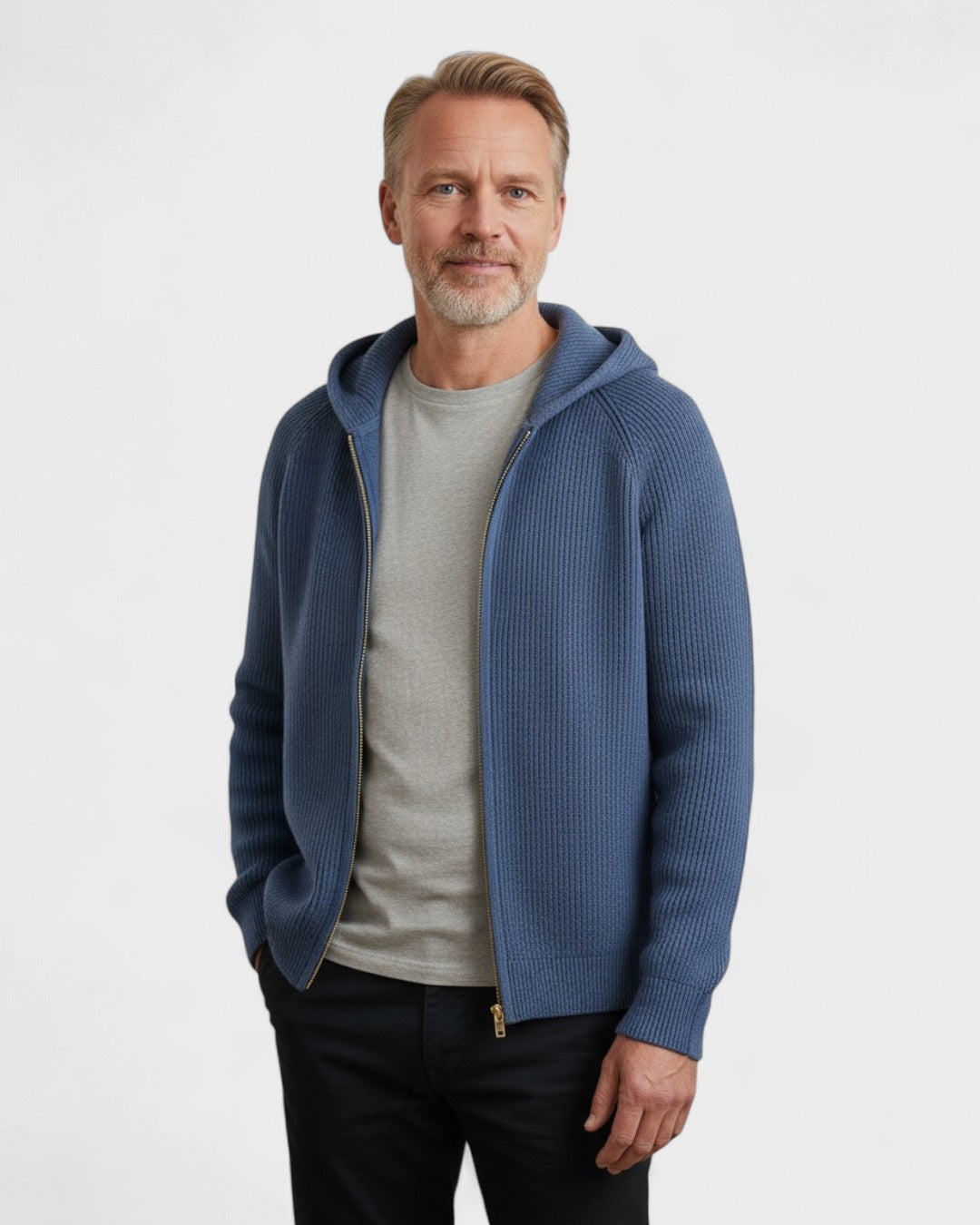 Tobias™ | Cardigan i merinould - ALVYNA