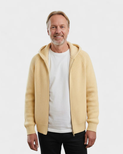 Tobias™ | Cardigan i merinould - ALVYNA