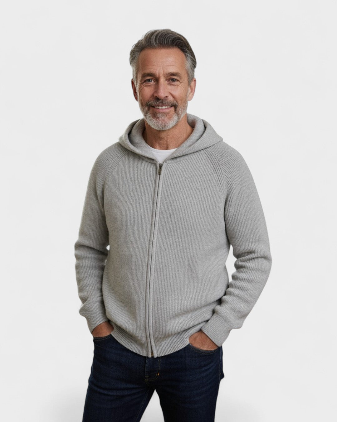 Tobias™ | Cardigan i merinould - ALVYNA