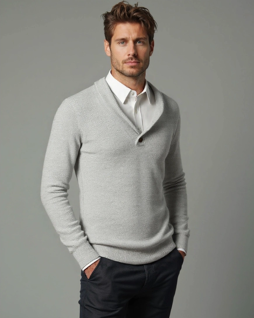 Troels™ | Klassisk Pullover - ALVYNA