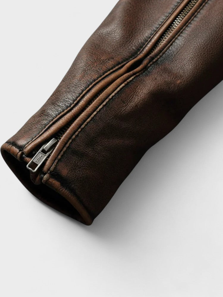 Troels™ | Premium Læderjakke - ALVYNA