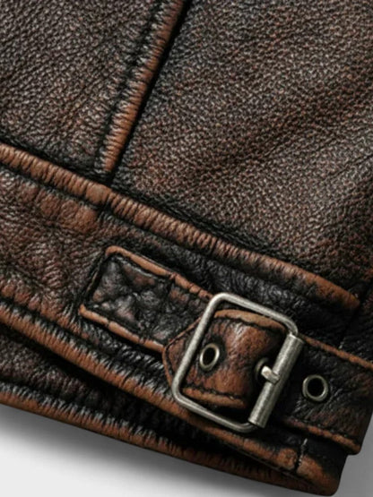 Troels™ | Premium Læderjakke - ALVYNA