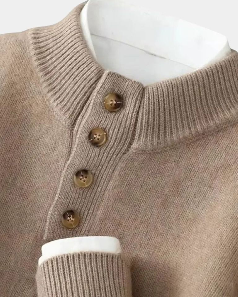 Valdemar™ | Strikjakke med Bælte - ALVYNA