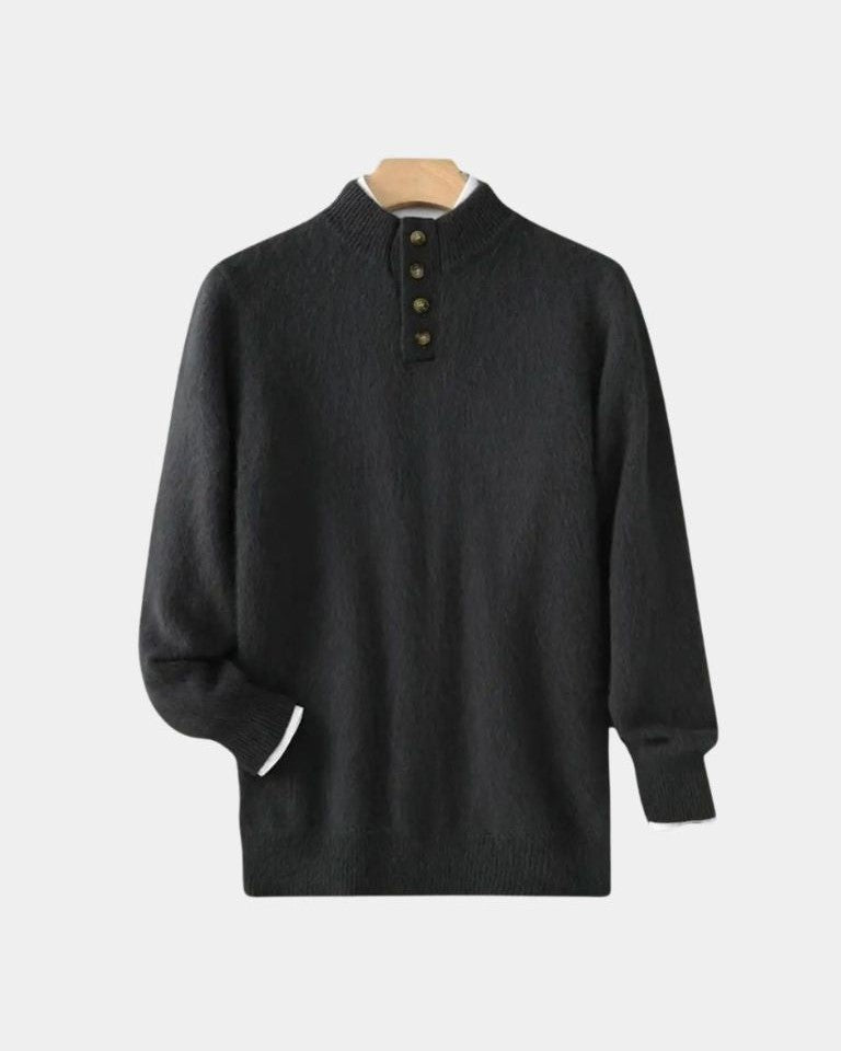 Valdemar™ | Strikjakke med Bælte - ALVYNA