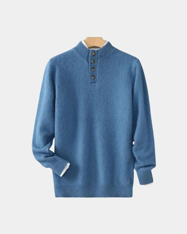 Valdemar™ | Strikjakke med Bælte - ALVYNA