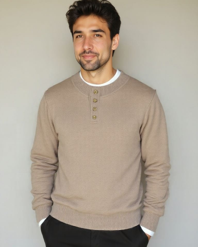 Valdemar™ | Strikjakke med Bælte - ALVYNA