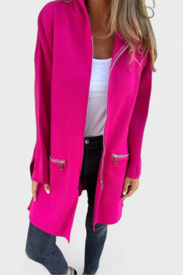 Veslina™ | Elegant strikjakke til lag-på-lag