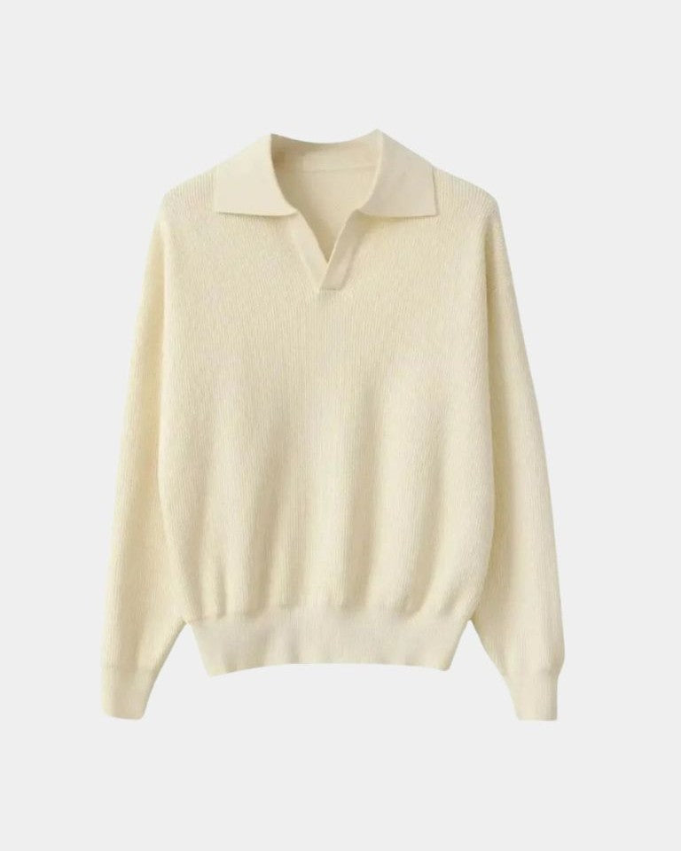 Viktor™ | Polo med V-hals - ALVYNA