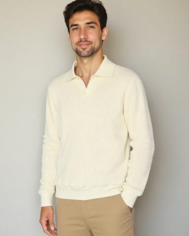 Viktor™ | Polo med V-hals - ALVYNA