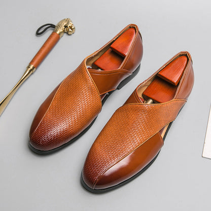 Vintage Læder Loafers
