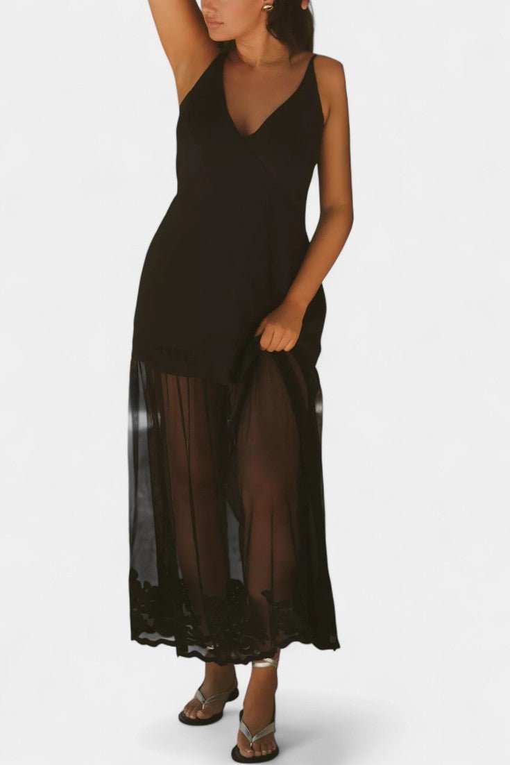 Viola | Gennemsigtig kjole