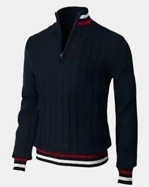 William™ | Højhalset Basis Pullover - ALVYNA