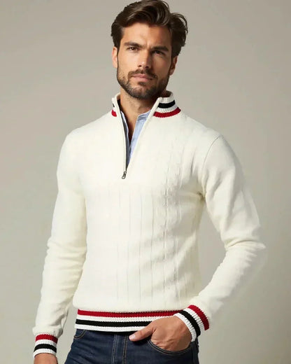 William™ | Højhalset Basis Pullover - ALVYNA